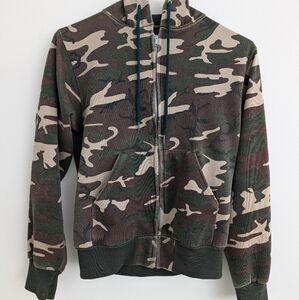 Source Unknown Camouflage Hoodie - Green, Brown, Tan